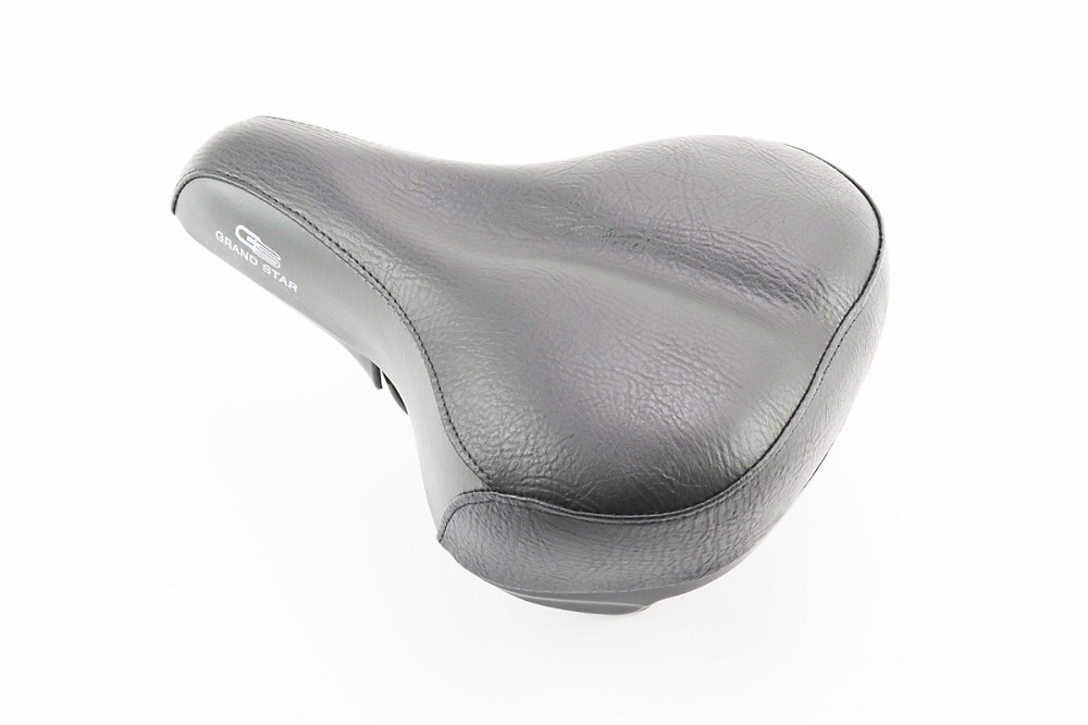 Сидіння ХВЗ 260x195мм, чорно-сіре GS-809B11D Київ - фото 1