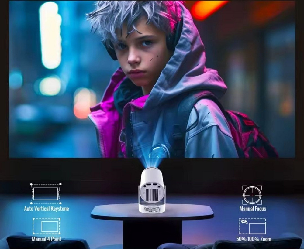 3200грн + олх комісія Нові перевірені проектор Magic Cube HY300 PRO an.  В наличии Харьков - изображение 2