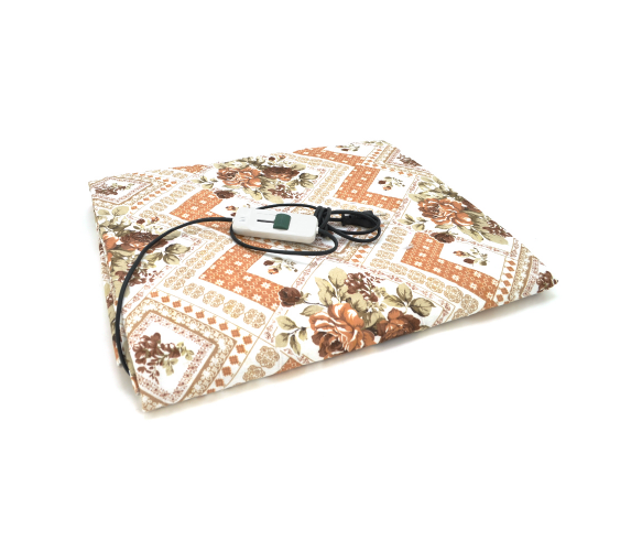 Электропростынь Cotton Castillo, 120х160см, Турция, White/Brown Полтава - фото 1