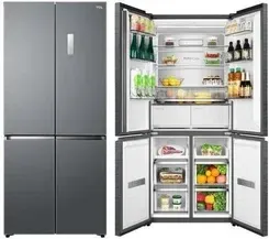 Холодильник Lodówka TCL RC521CXE0 Side By Side NoFrost 190cm Szary Киев