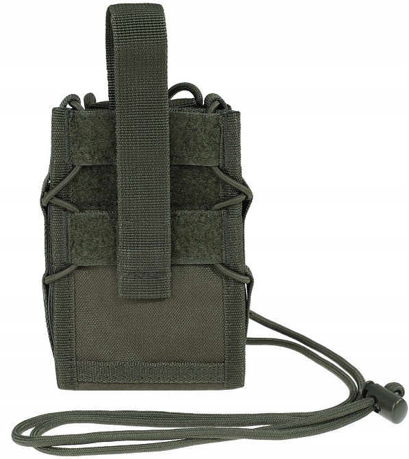 Тактичний Підсумок для смартфона та документів із системою Molle та ременем Mil-Tec від Sturm (13492001) Olive Нововолинськ - фото 2