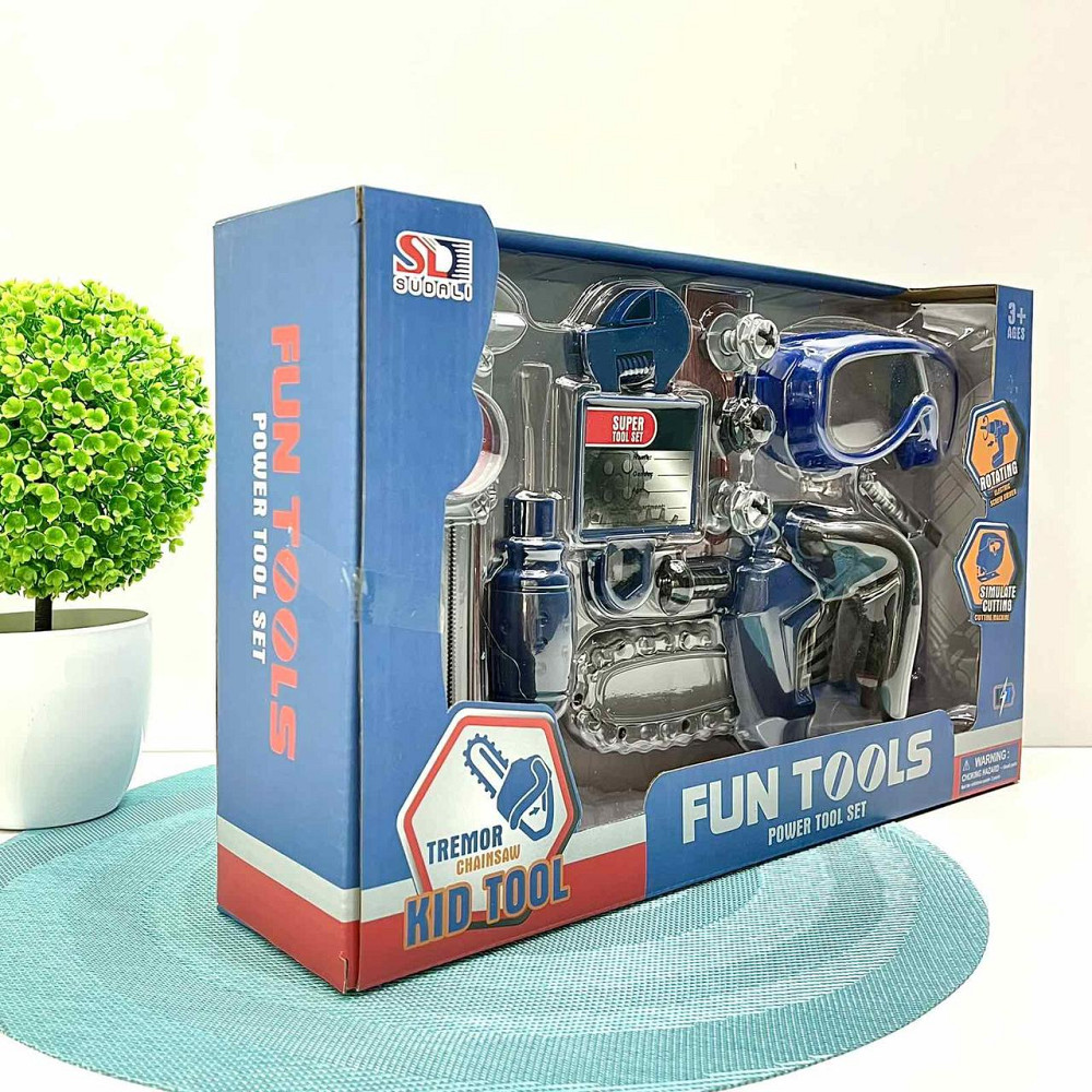 Ігровий набір Sundali з електропилою 19 деталей (6801-2-3) Чернигов - изображение 7