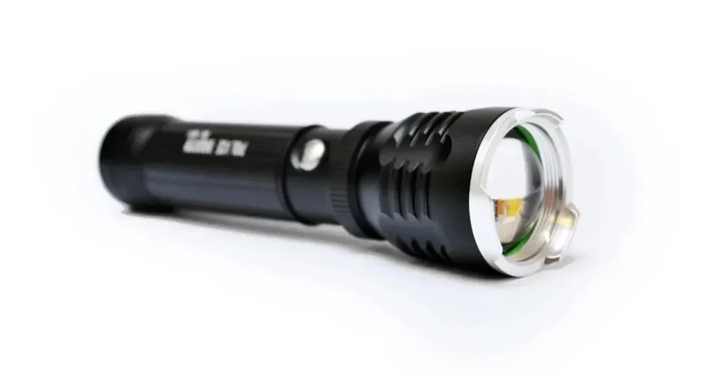 Ліхтарик ручний Bailong BL-TS60/BL-901LTS 50000ВТ, 3 режими, робота від акумулятора або батарейок, ZOOM Одеса - фото 7