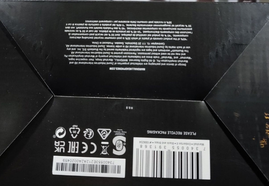 Marshall Emberton 3 ПРЕМИУМ качество, портативная колонка (Cream / Black) Харьков - изображение 1