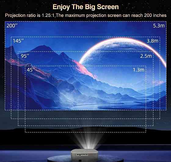 Проектор Everycom HQ10W DLD GT300 Гарантия! Харьков