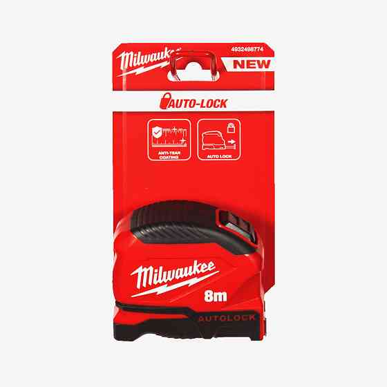 Рулетка AUTOLOCK MILWAUKEE (Gen 2), 8м (25мм) Одесса
