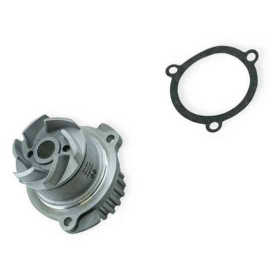 Помпа 2109, 21099, 2110-2115 (8 кл) алюминиевая крыльчатка (насос водяной) 2108, Мукачево