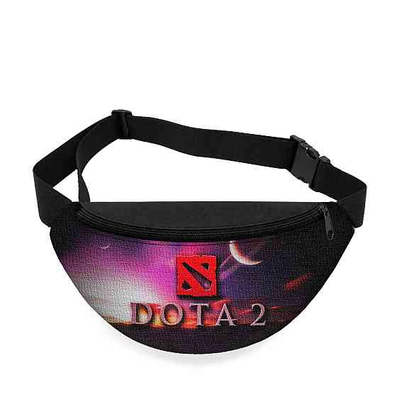 Дитяча сумка-бананка Dota 2 32х15 см на пояс або через плече (5832) Київ