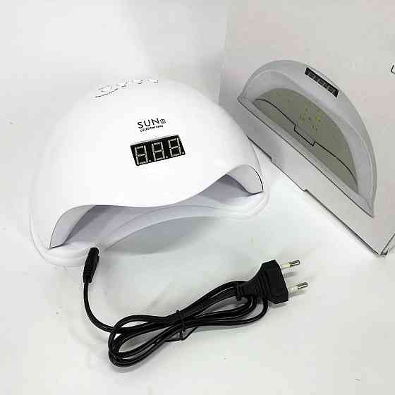Led лампа для сушіння гель-лаків Sun 5 nail lamp FD93-1, Лампа для манікюру сенсорна EF-84 Одеса