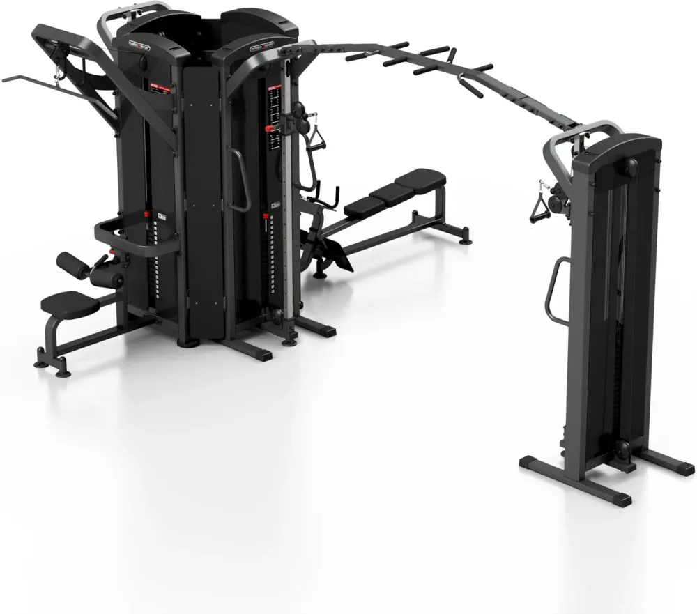 Тренажер Marbo Спорт Музичний центр 6 Stanowiskowa Midi Mp T002 Czarny Antracyt Metalic Киев - изображение 1