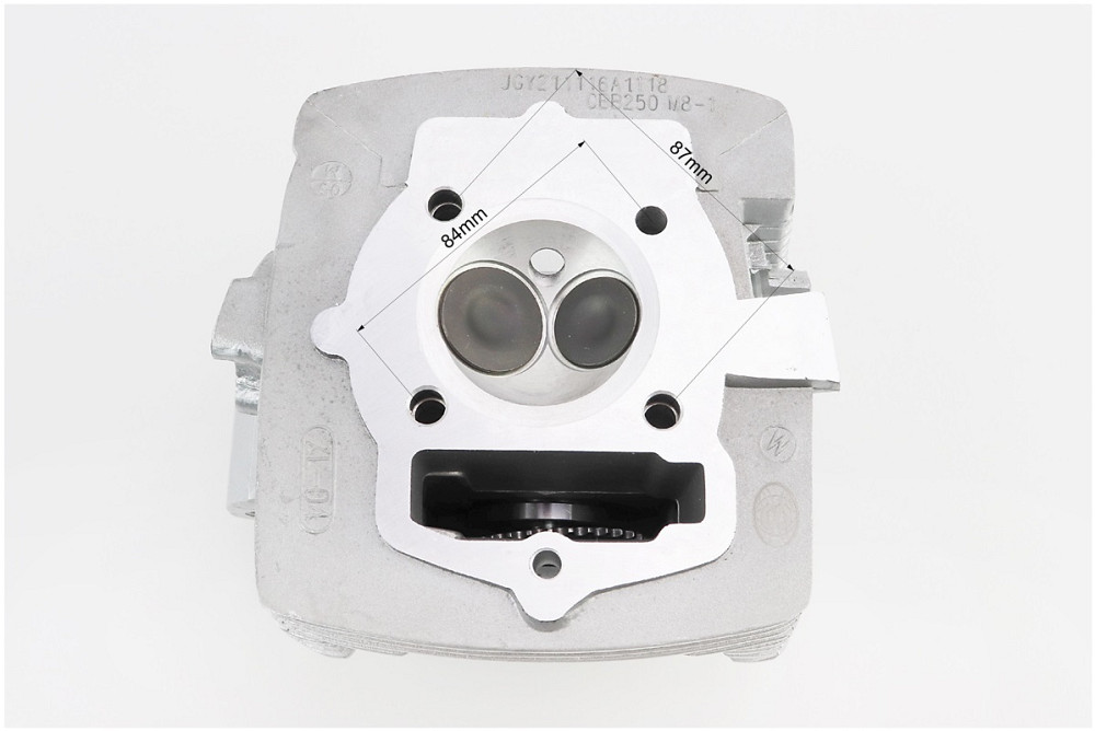 Головка циліндра у зборі CB-250cc-69,0мм повний к-кт Київ - фото 3