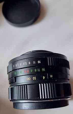 Фотоапарат Зеніт 11 з об'єктивом геліос 44 м. Київ