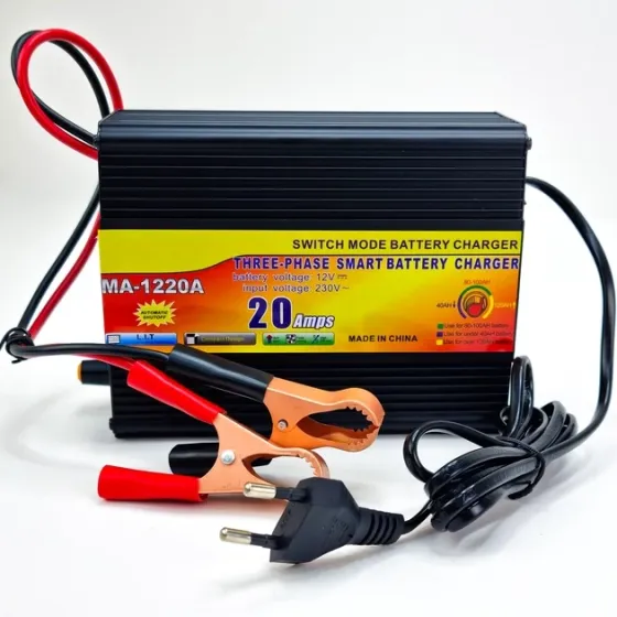 Зарядний пристрій для акумулятора BATTERY CHARGER 20A MA-1220A Київ