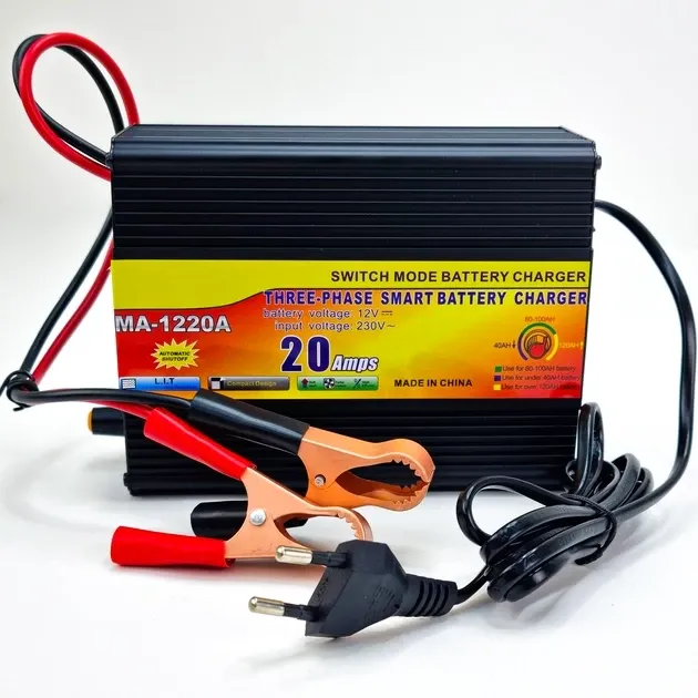Зарядний пристрій для акумулятора BATTERY CHARGER 20A MA-1220A Київ - фото 1