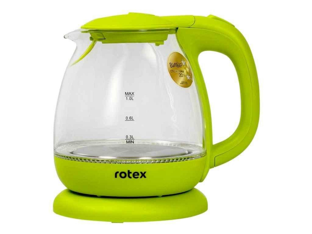 Електрочайник 1100 Вт 1 л RKT80-GP ТМ ROTEX Київ - фото 1