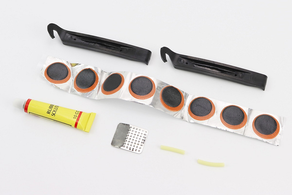 Рем. к-кт для швидкого ремонту вело шин з клеєм Киев - изображение 1