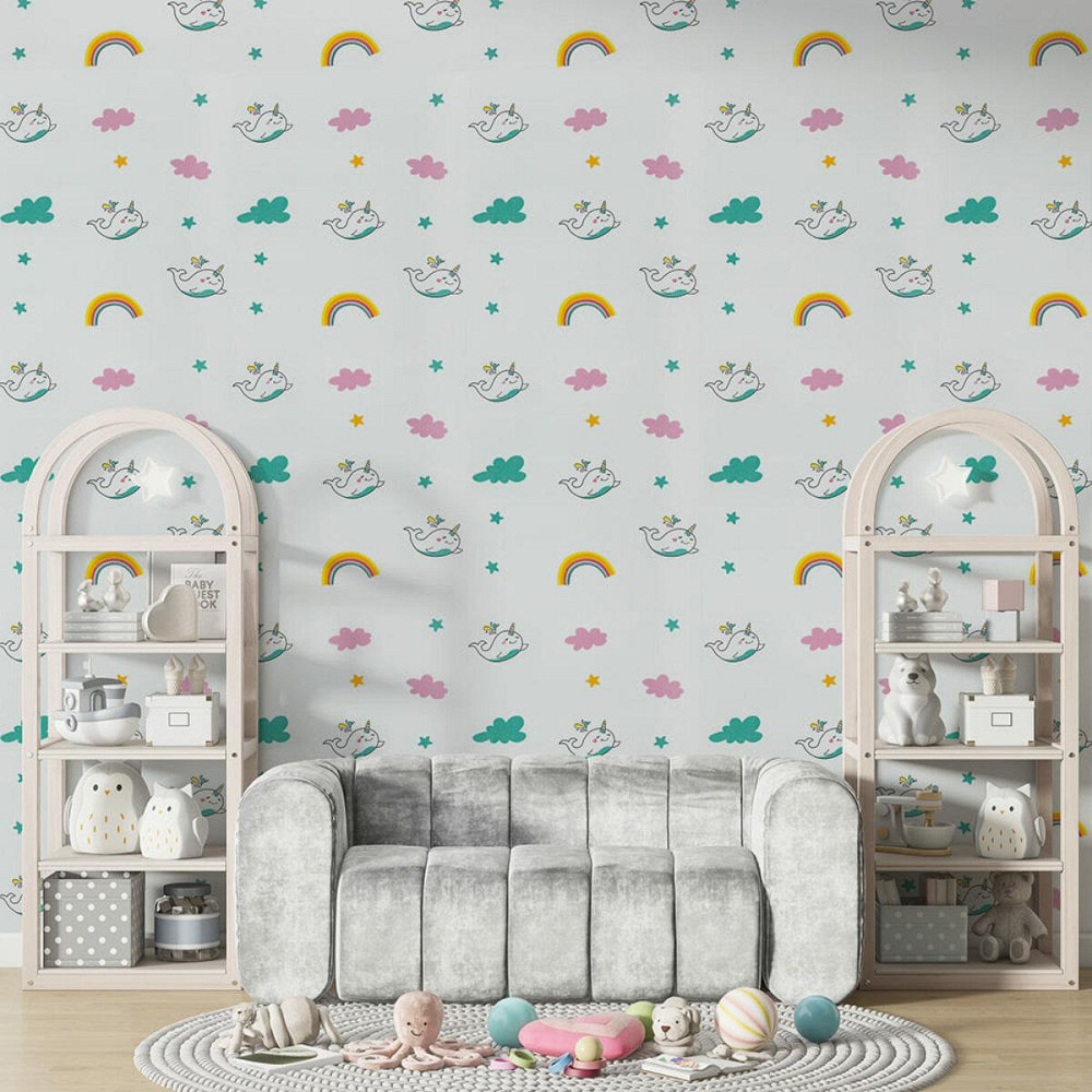 Обои самоклеющиеся 2800х500х1,5мм Единорожки (D) SW-00001946 Киев - изображение 5