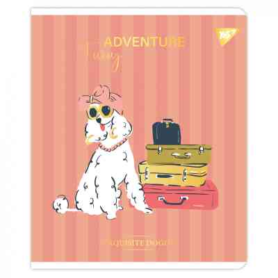 Тетрадь Yes Exquisite doggy 24 листа линия (767542) Винница