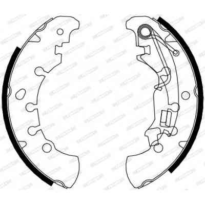 Гальмівні колодки FERODO FSB4076 Вінниця