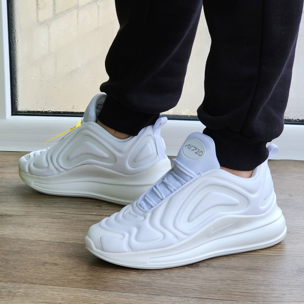 Кроссовки Nike 720 Белые Мужские Найк с Амортизацией (размеры: 40,41,42,43,44,45) Видео Обзор Днепр - изображение 6