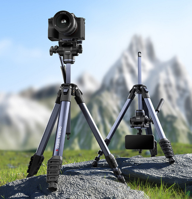 Штатив з відеоголовкою 39-157см Ulanzi OMBRA VIDEO II Київ - фото 3