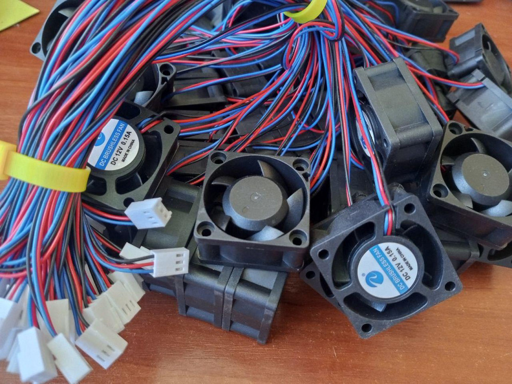 Кулер корпусной 4020 40x40x20mm, 3pin Полтава - изображение 1