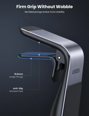 Автомобільний тримач кріплення підставка для телефону смартфону UGREEN LP290 Waterfall магнітний UGR-80712B Одеса