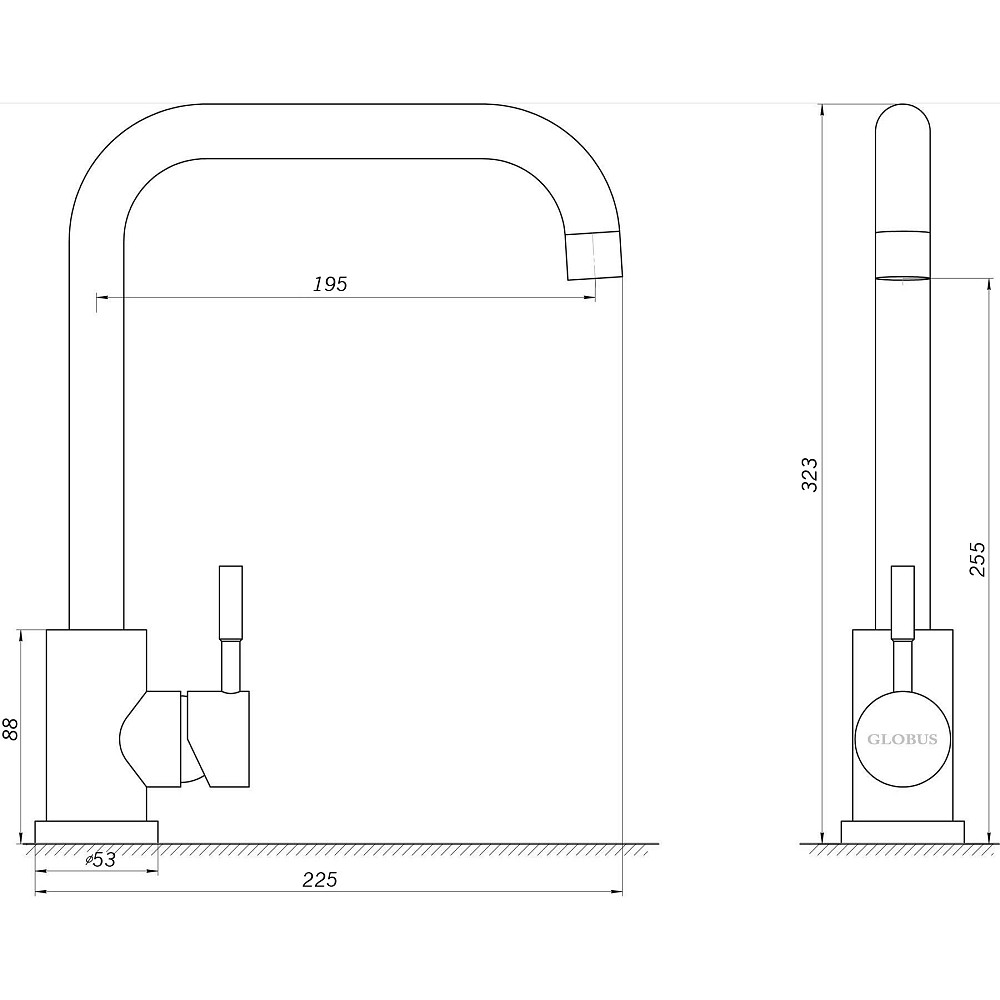 Змішувач для кухні EcoMIX ALPEN AISI-203L-WH Луцк - изображение 8