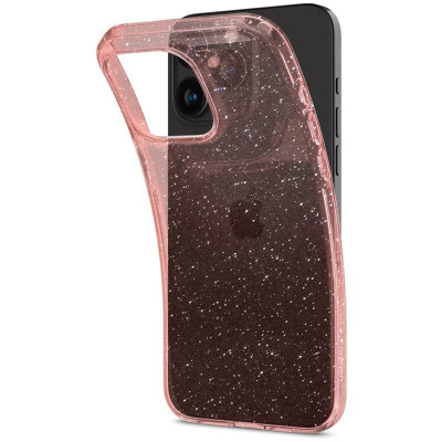 Чохол до мобільного телефона Spigen Apple iPhone 15 Pro Liquid Crystal Glitter Rose Quartz (ACS06702) Вінниця - фото 11