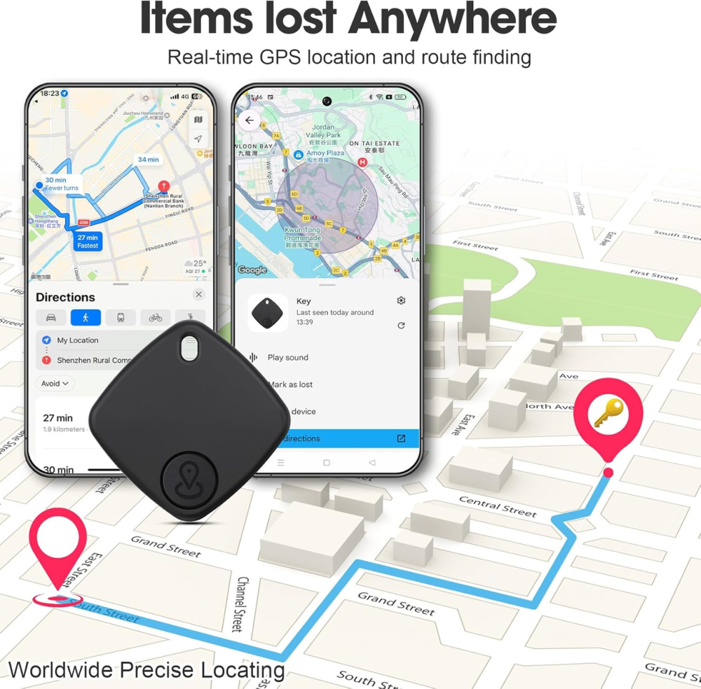 Bluetooth-трекер CMINGKEJI Smart Tracker для Android, 4 шт., Google Find Hub, IP67, CR2032, сигнал 100 дБ Киев - изображение 7