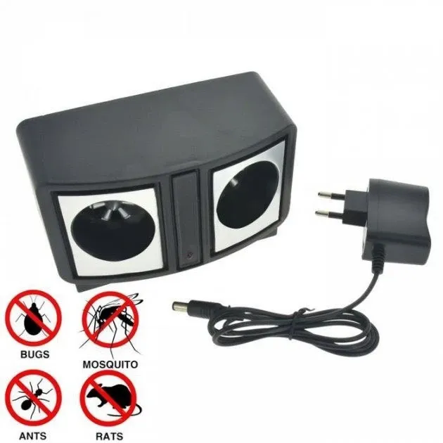 Ультразвуковий відлякувач Dual Sonic для дому від гризунів та комах, безпечний та ефективний Одеса - фото 12