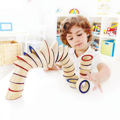 Головоломка Hape из бамбука Totter Tower Башня (E5524) Винница - изображение 3