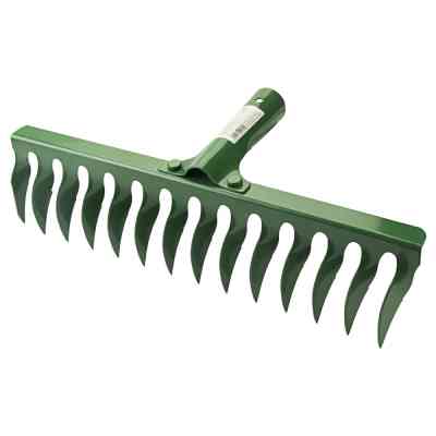 Грабли Grad садовые витые 14 зубьев 370×82мм заклепочное крепление (5051925) Винница