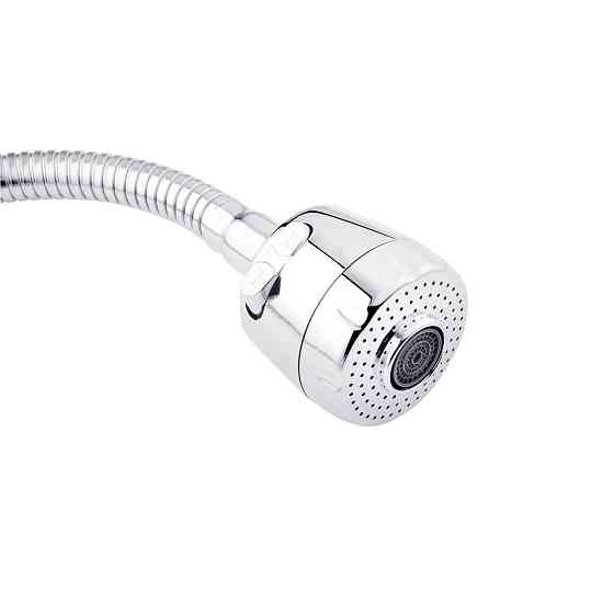 Змішувач для кухні з гнучким виливом Kroner KRM Rhein - C030-1 2 режими лійки Київ