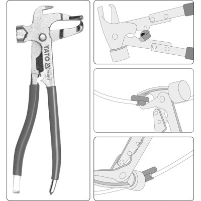 Клещи Yato балансировочные (YT-0643) Винница - изображение 2