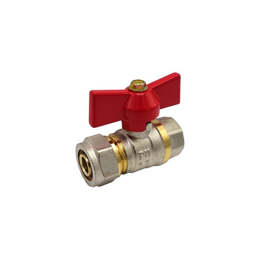 Кран для металлопластиковых труб 16х1/2 внутр. Koer Харьков - изображение 1