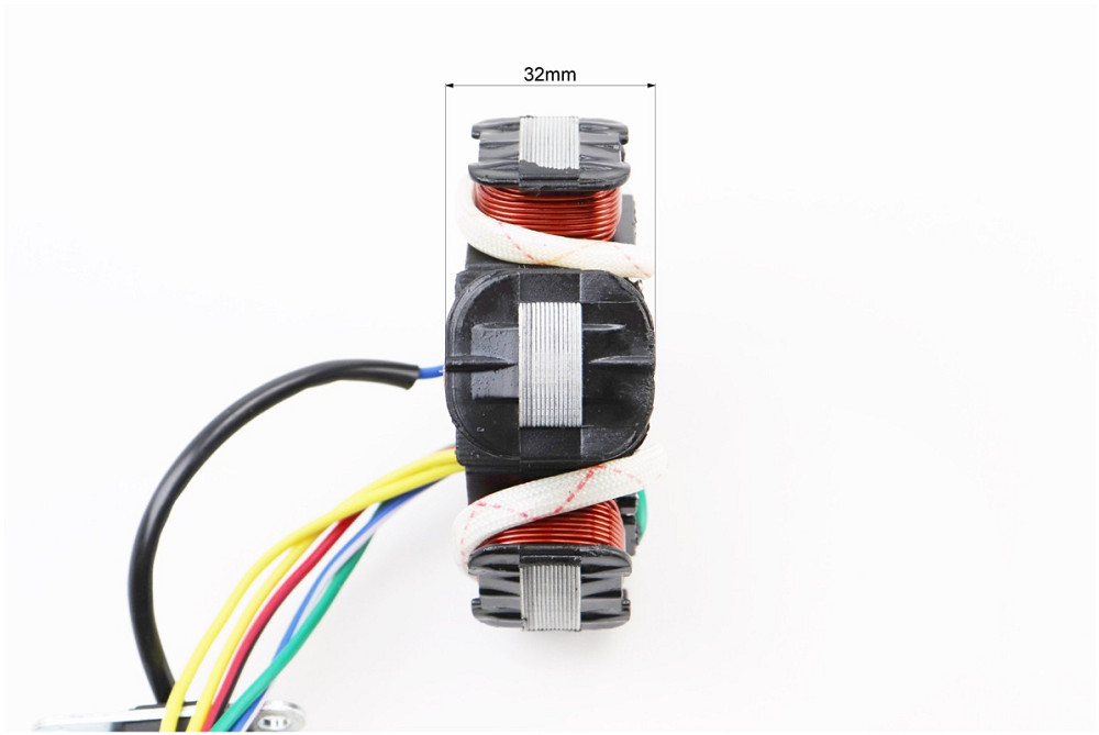 Статор магнето (генератора) (6 котушок роз'єм "мама 4+1") Київ - фото 4