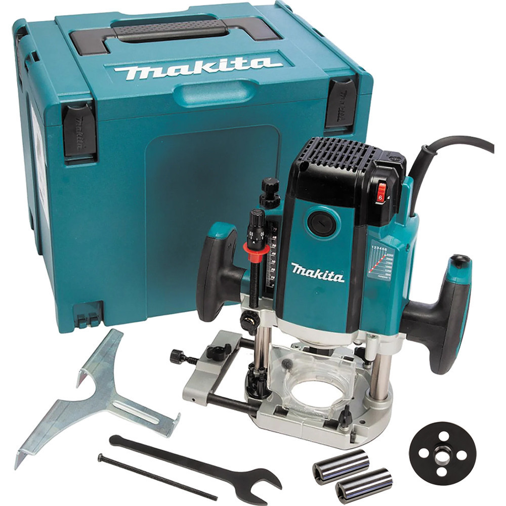 Фрезер вертикальний  Makita RP2303FC08 : 2100 Вт, цанга 6/8/12 мм, 9000-23000 хв-1 Київ - фото 1