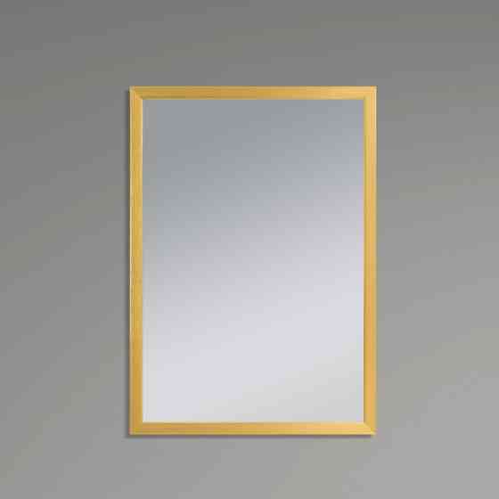 Дзеркало настінне Zerix FONTE MRZ09-700x850-REVERSE GOLD прямокутне в золотій рамі (ZX5639) ( 21657 ) Харків