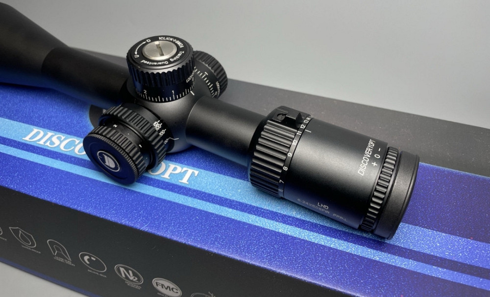 Оптический прицел Discovery LHD 6-24x50 IR FFP Оптичний приціл оптика. Київ - фото 4