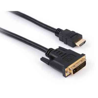 Кабель мультимедійний HDMI M to DVI M 1.8m 24+1pin Vinga (VCPHDMIDVI1.8) Вінниця