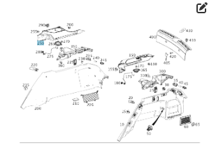 Mercedes-Benz  A2926900454 9051 Бічна накладка в багажнику/опора для полиці багажника права GLE Coupe C292 Одеса