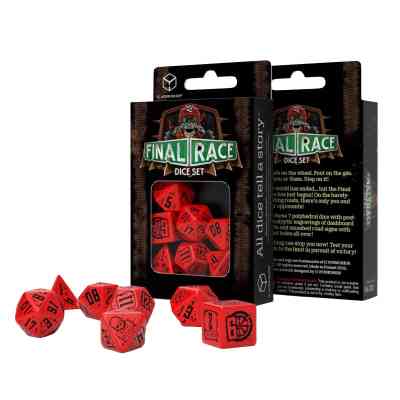 Набір кубиків для настільних ігор Q-Workshop Final Race Dice Set Engine Roar (STFR04) Вінниця