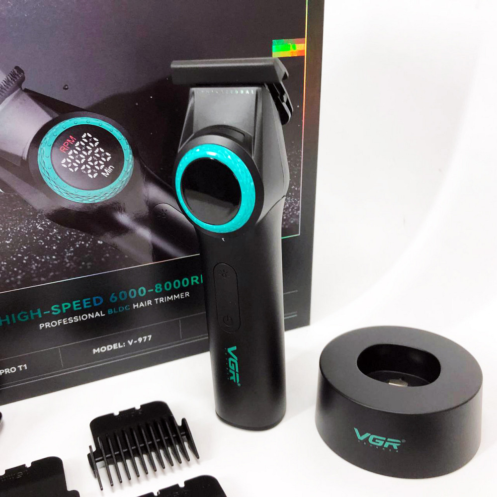 Професійна машинка для стрижки волосся голови VGR, Багатофункціональна акумуляторна машинка для стрижки UJ-39 Львів - фото 13