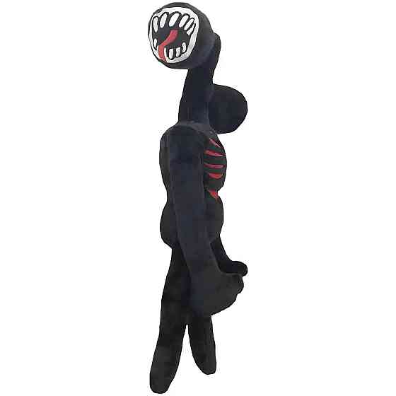 Мягкая игрушка Сирено-головый RESTEQ — черный Siren Head 40 см, плюшевый монстр Тревора Хендерсона Киев
