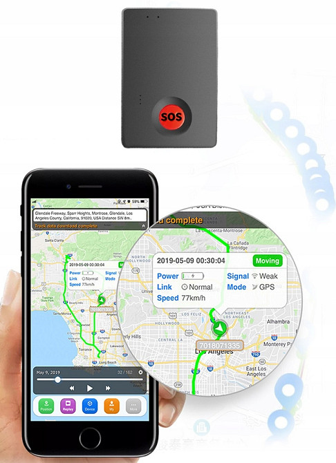 GPS трекер Sinotrack ST904 + подслушивание + SOS 15 дней 1200mAh APP Киев - изображение 9