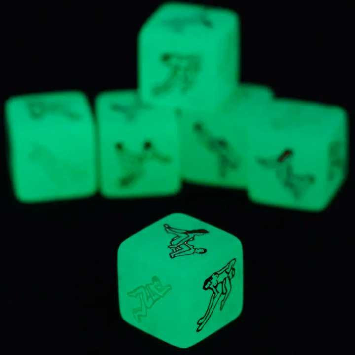 Романтична гра люмінесцентний кубик "Повороти долі" - Sex кубик Вінниця - фото 2