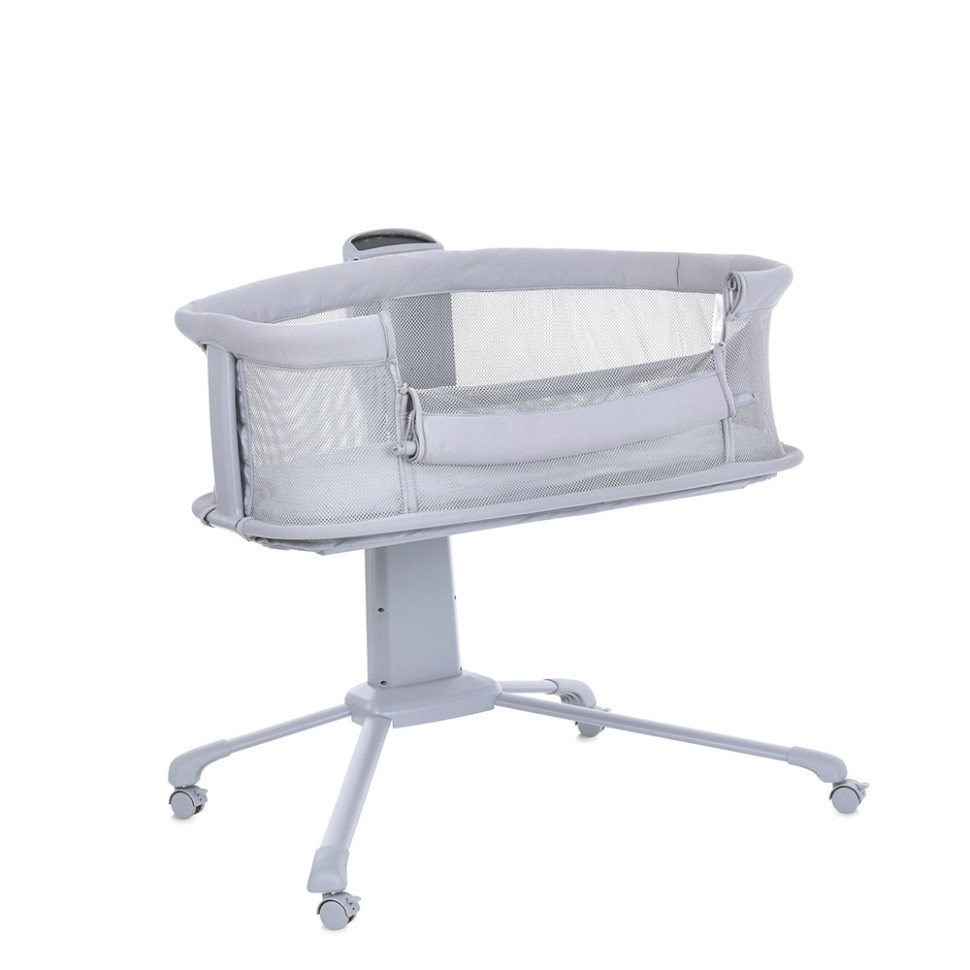 Детская кроватка-люлька 3 в 1 Mastela 3378 приставная, музыка, таймер, москитная сетка, белый Винница - изображение 4