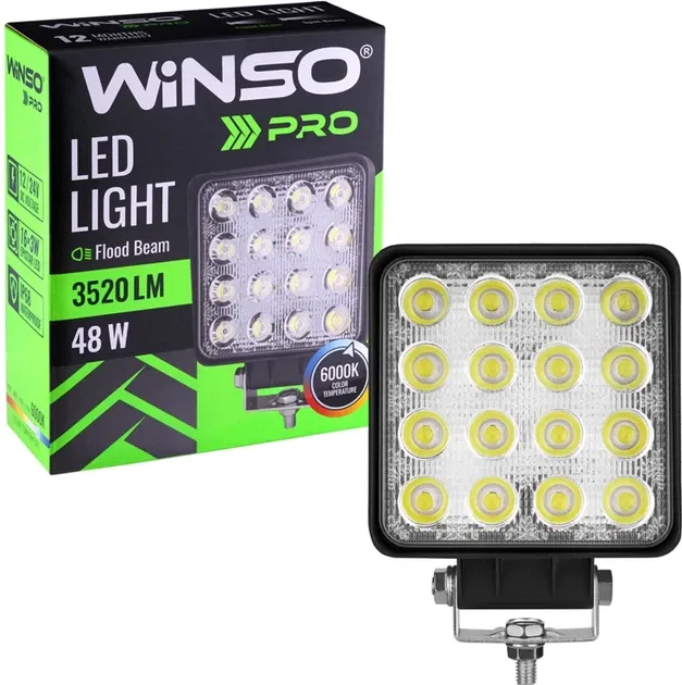 Світлодіодна фара WINSO PRO 780770 30Вт, 2700 Лм (1 шт) Ковель - фото 1