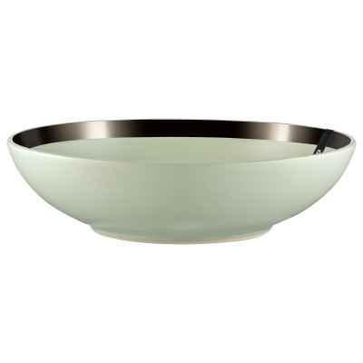 Тарілка Ardesto Liguria Soup 20 см Green Bay (AR2920LGC) Вінниця - фото 1